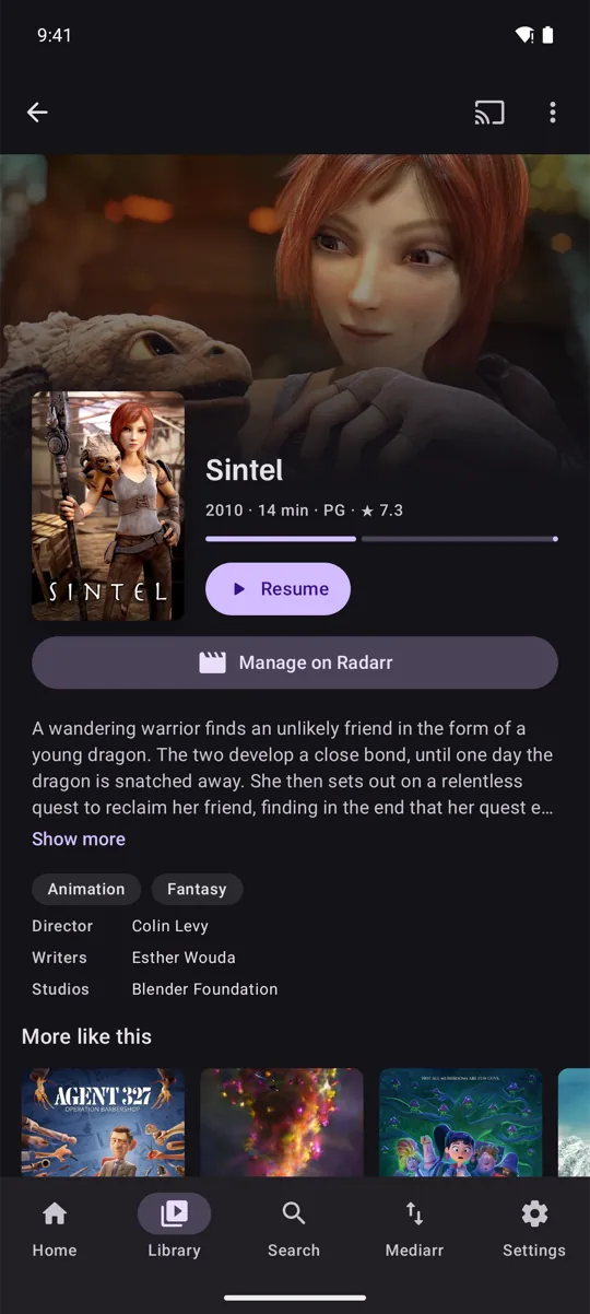 A film's details